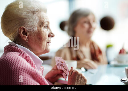 Lovely moments of lifelong friendship Stock Photo