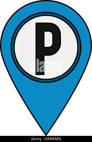 car parking icon image  Stock Vector