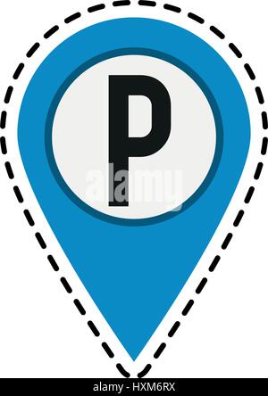 car parking icon image  Stock Vector