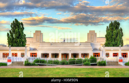 Old Parliament House in Canberra. It was the seat of the Parliament of Australia from 1927 to 1988 Stock Photo