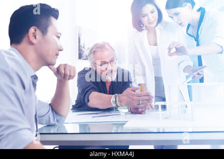 Architects in design Stock Photo