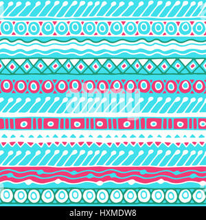 Seamless tribal texture. Tribal seamless texture. Vintage ethnic seamless backdrop. Boho stripes. Striped vintage boho fashion style pattern backgroun Stock Photo