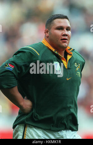 OLLIE LE ROUX SOUTH AFRICA RU 24 October 1999 Stock Photo - Alamy