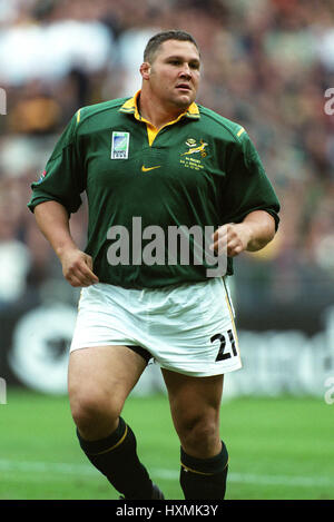 OLLIE LE ROUX SOUTH AFRICA RU 03 October 1999 Stock Photo - Alamy