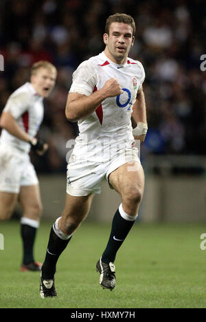 JOE WORSLEY ENGLAND & LONDON WASPS RU TWICKENHAM LONDON ENGLAND 20 December 2003 Stock Photo