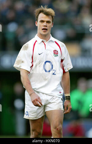 PHIL CHRISTOPHERS ENGLAND RU TWICKENHAM LONDON ENGLAND 23 November 2002 Stock Photo