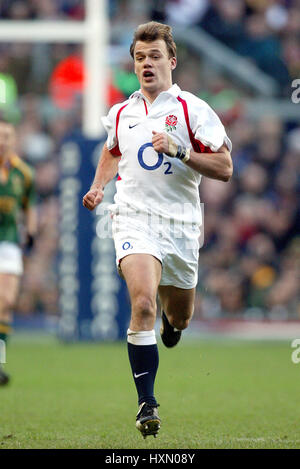 PHIL CHRISTOPHERS ENGLAND RU TWICKENHAM LONDON ENGLAND 23 November 2002 Stock Photo