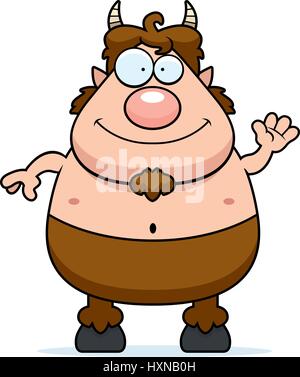 A cartoon illustration of a satyr smiling Stock Vector Image & Art - Alamy