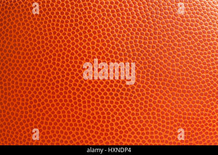 Basketball texture shot close up