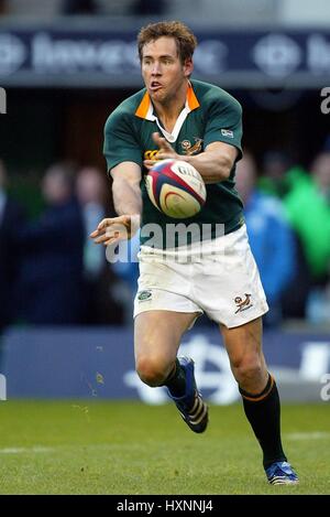 BUTCH JAMES SOUTH AFRICA RU TWICKENHAM MIDDLESEX ENGLAND 18 November 2006 Stock Photo