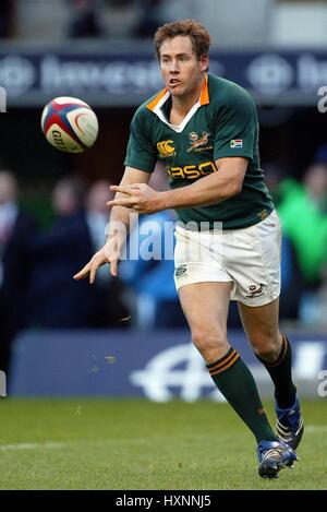 BUTCH JAMES SOUTH AFRICA RU TWICKENHAM MIDDLESEX ENGLAND 18 November 2006 Stock Photo