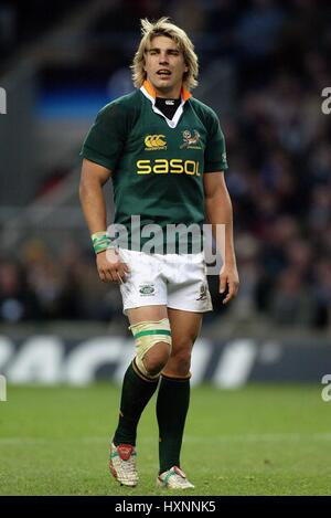 WYNAND OLIVIER SOUTH AFRICA RU TWICKENHAM MIDDLESEX ENGLAND 18 November 2006 Stock Photo