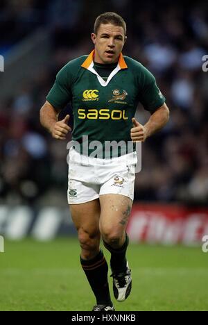 ANDRE PRETORIUS SOUTH AFRICA RU TWICKENHAM MIDDLESEX ENGLAND 18 November 2006 Stock Photo