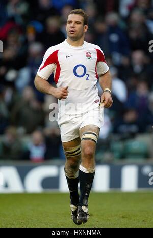 JOE WORSLEY ENGLAND & LONDON WASPS RU TWICKENHAM MIDDLESEX ENGLAND 18 November 2006 Stock Photo