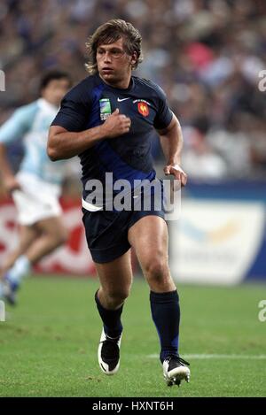 DIMITRI SZARZEWSKI FRANCE & STADE FRANCE RU STADE FRANCE PARIS FRANCE 07 September 2007 Stock Photo