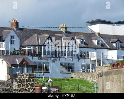 Bamburgh Castle Inn, Seahouses Stock Photo