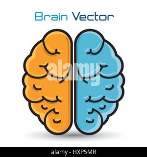 brain storming design  Stock Vector