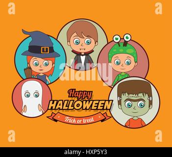 Happy halloween Stock Vector