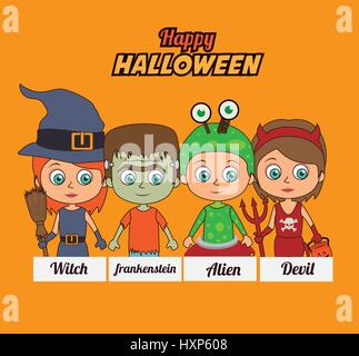 Happy halloween Stock Vector