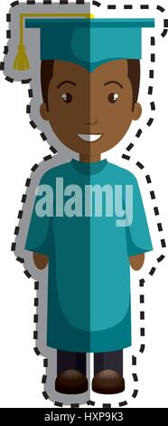 graduated avatar character icon Stock Vector Image & Art - Alamy