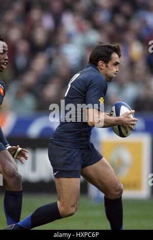 DAVID MARTY FRANCE RU STADE FRANCE PARIS FRANCE 09 February 2008 Stock Photo