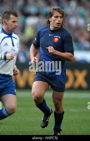 DIMITRI SZARZEWSKI FRANCE & STADE FRANCE RU STADE FRANCE PARIS FRANCE 09 February 2008 Stock Photo