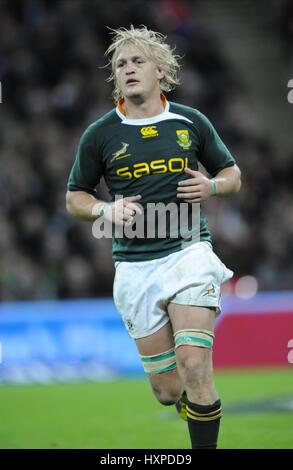 DEWALD POTGIETER SOUTH AFRICA WEMBLEY LONDON ENGLAND 17 November 2009 Stock Photo