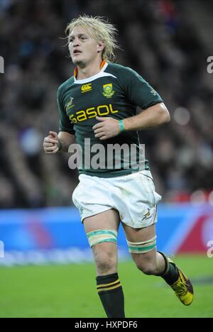 DEWALD POTGIETER SOUTH AFRICA WEMBLEY LONDON ENGLAND 17 November 2009 Stock Photo