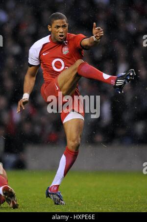 DELON ARMITAGE ENGLAND & LONDON IRISH RU TWICKENHAM LONDON ENGLAND 08 November 2008 Stock Photo