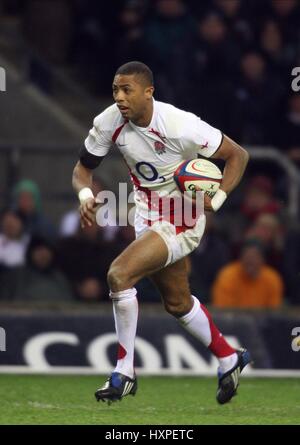 DELON ARMITAGE ENGLAND & LONDON IRISH RU TWICKENHAM LONDON ENGLAND 29 November 2008 Stock Photo