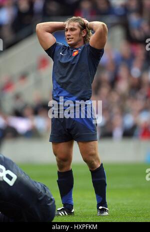 DIMITRI SZARZEWSKI FRANCE & STADE FRANCE RU TWICKENHAM MIDDLESEX ENGLAND 15 March 2009 Stock Photo