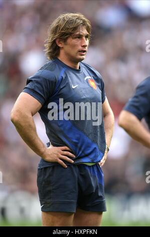 DIMITRI SZARZEWSKI FRANCE & STADE FRANCE RU TWICKENHAM MIDDLESEX ENGLAND 15 March 2009 Stock Photo