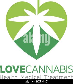 Cannabis Therapy, Medical and Health care Stock Vector