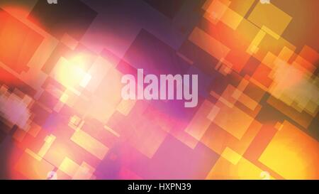 Abstract Blurred Background with Squares - Vector Illustration Stock Vector