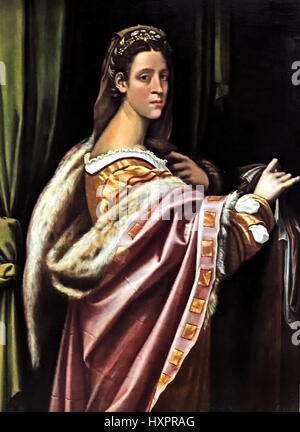 Portrait of a Lady 1520 Sebastiano del Piombo 1485 - 1547 Italy Italian Stock Photo
