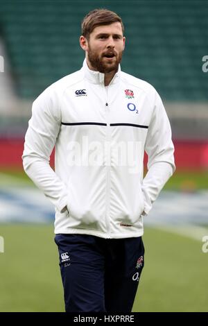 ELLIOT DALY ENGLAND RU WASPS ENGLAND RU & WASPS TWICKENHAM LONDON ENGLAND 27 February 2016 Stock Photo