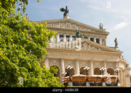 Germany, Hessen, Frankfurt am Main, old opera (no Pr), Deutschland,Hessen,Frankfurt am Main,Alte Oper (no pr) Stock Photo