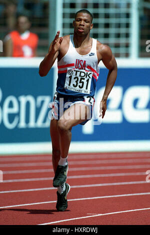 QUINCY WATTS 400 METRES 20 August 1993 Stock Photo