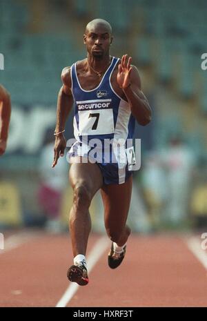 DARREN BRAITHWAITE 100 METRES 18 June 1996 Stock Photo - Alamy