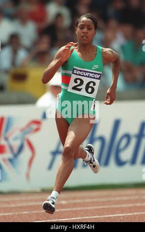 DIANE MODAHL 800 METRES 18 June 1996 Stock Photo