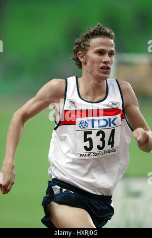 RICKY SOOS 800 METRES STADE DE FRANCE ST DENIS PARIS FRANCE 28 August 2003 Stock Photo