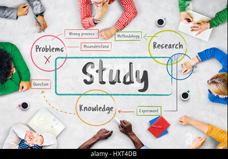 New Study Process School education study process diagram Stock Photo - Alamy