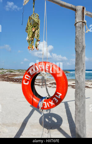 Nude beach Sign at Cozumel Mexico Stock Photo - Alamy