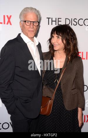 Ted Danson, Mary Steenburgen at arrivals for THE DISCOVERY Premiere on Netflix, Vista Theatre, Los Angeles, CA March 29, 2017. Photo By: Priscilla Grant/Everett Collection Stock Photo