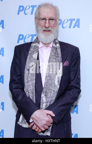 New York, NY, USA. 30th Mar, 2017. James Cromwell at the press conference for Yeezy Model Amina Blue Unveils New PETA Ad Campaign, West Side YMCA, New York, NY March 30, 2017. Credit: Jason Mendez/Everett Collection/Alamy Live News Stock Photo