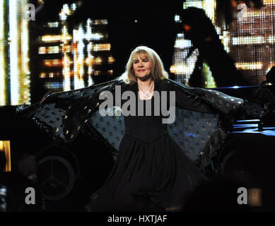 Charlottesville, Va, USA. 25th Mar, 2017. STEVIE NICKS performing at the John Paul Jones Arena as part of her 24 Karat Gold Tour Credit: Tina Fultz/ZUMA Wire/Alamy Live News Stock Photo