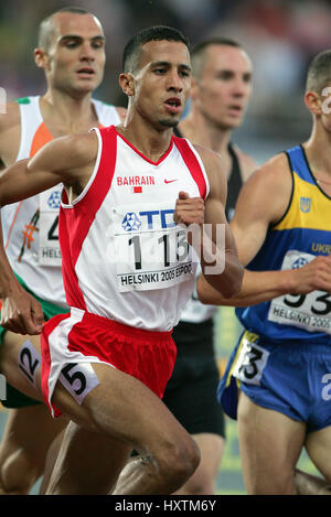 RASHID RAMZI 1500 METRES BAHRAIN OLYMPIC STADIUM HELSINKI FINLAND 06 August 2005 Stock Photo