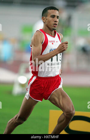 RASHID RAMZI 1500 METRES BAHRAIN OLYMPIC STADIUM HELSINKI FINLAND 08 August 2005 Stock Photo