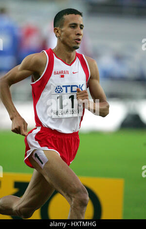 RASHID RAMZI 1500 METRES BAHRAIN OLYMPIC STADIUM HELSINKI FINLAND 08 August 2005 Stock Photo