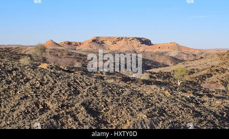 rocky scenery seen in Namibia, Africa Stock Photo